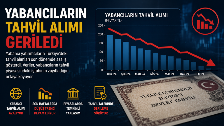 Yabancıların Tahvil Alımı Geriledi ? görseli